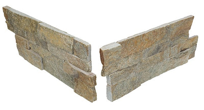 Daltile Stacked Stone Corner 6" x 24" Natural Stone Tile