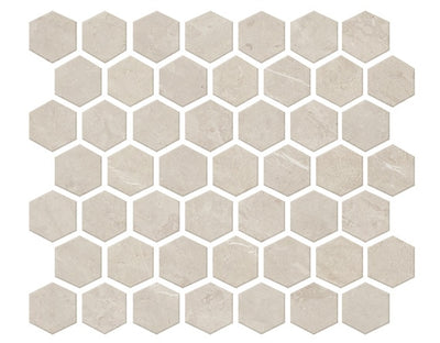 Daltile Prime 1.5 x 1.5 Hexagon 12" x 14" Ceramic Mosaic