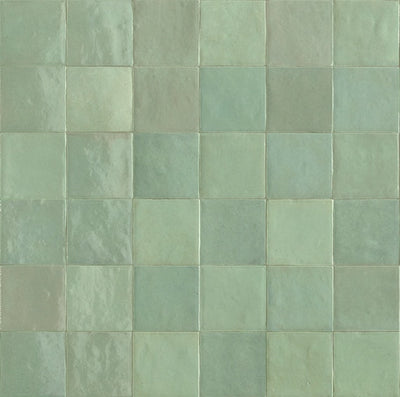 Marazzi Zellige Neo 4" x 4" Turchese Ceramic Tile