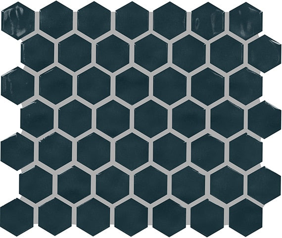 Marazzi Artezen 1.5" Hexagon 10" x 12" Ceramic Mosaic