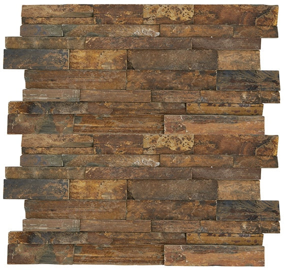 American Olean Stacked Stone 6" x 24" Natural Stone Tile