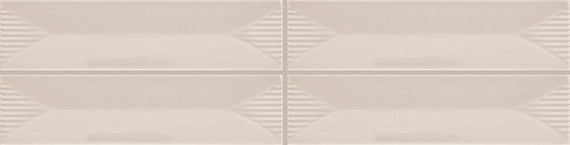 American Olean Color Story Pinstripes Wave Crest 2" x 8" Ceramic Tile