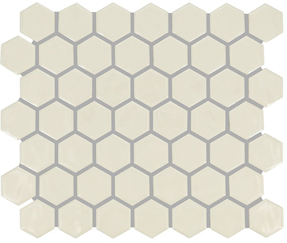 Marazzi Artezen 1.5" Hexagon 10" x 12" Ceramic Mosaic