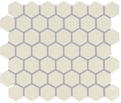 Marazzi Artezen 1.5" Hexagon 10" x 12" Ceramic Mosaic