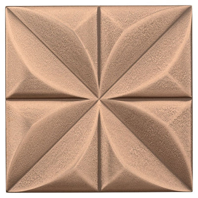 Marazzi Geometal Floret 6" x 6" Metal Tile