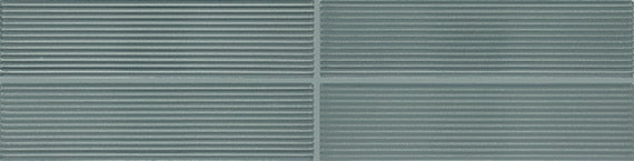 American Olean Color Story Pinstripes Fluted 2" x 8" Ceramic Tile