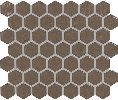 Marazzi Artezen 1.5" Hexagon 10" x 12" Ceramic Mosaic