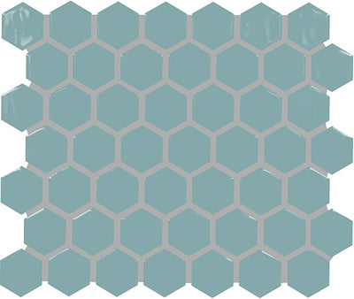 Marazzi Artezen 1.5" Hexagon 10" x 12" Ceramic Mosaic