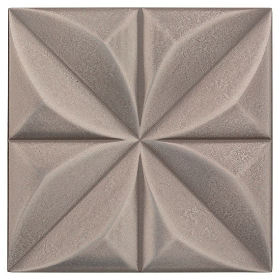 Marazzi Geometal Floret 6" x 6" Metal Tile