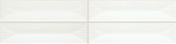 American Olean Color Story Pinstripes Wave Crest 2" x 8" Ceramic Tile