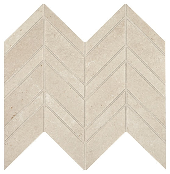 Marazzi Modern Formation Chevron 12" x 13" Porcelain Mosaic