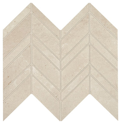 Marazzi Modern Formation Chevron 12" x 13" Porcelain Mosaic