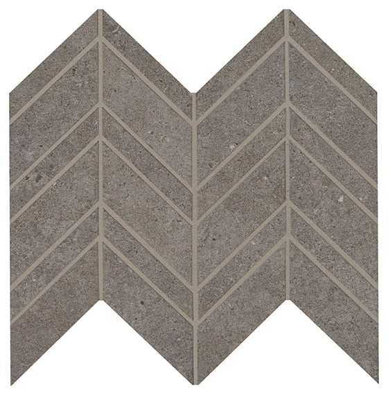 Marazzi Modern Formation Chevron 12" x 13" Porcelain Mosaic