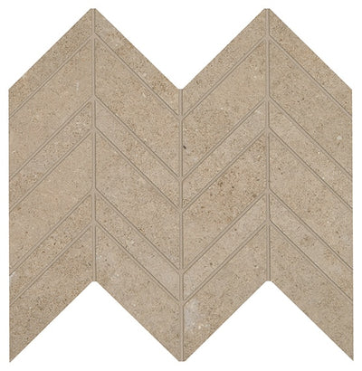 Marazzi Modern Formation Chevron 12" x 13" Porcelain Mosaic