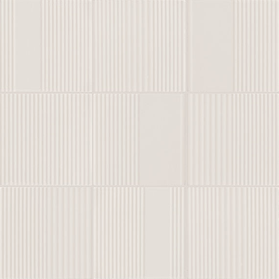 Marazzi Rhyme And Reason Ripple 6" x 6" Ceramic Tile