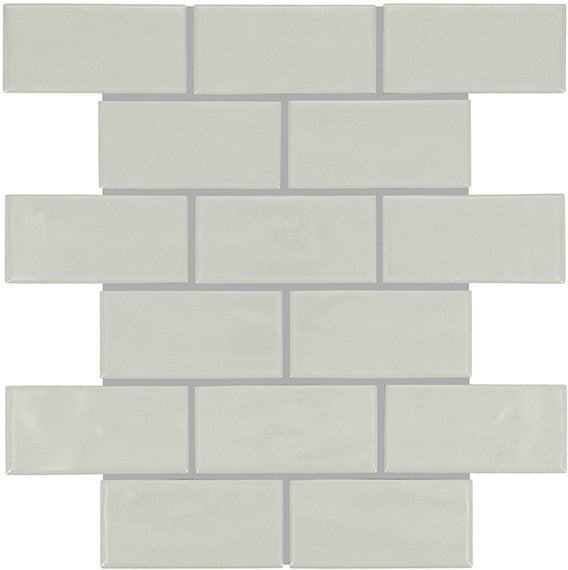 Marazzi Artezen 2 x 4 Brick Joint 12" x 12" Ceramic Mosaic