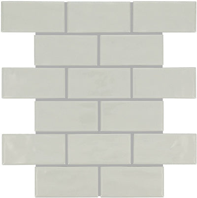 Marazzi Artezen 2 x 4 Brick Joint 12" x 12" Ceramic Mosaic