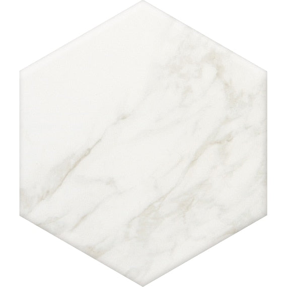 Marazzi Marble Obsession Hex 7.88" x 9.13" Ceramic Tile