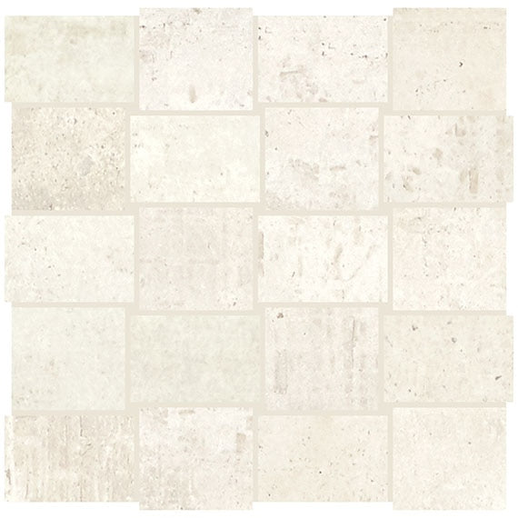 American Olean Union 2 x 3 Modern Weave 12" x 12" Porcelain Mosaic