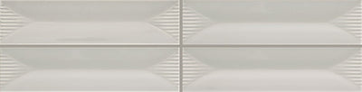 American Olean Color Story Pinstripes Wave Crest 2" x 8" Ceramic Tile