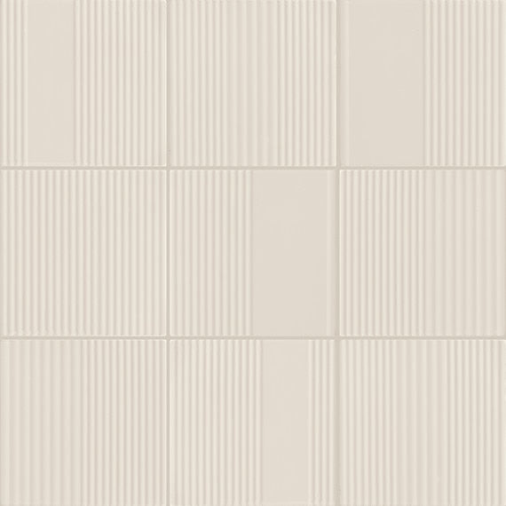 Marazzi Rhyme And Reason Ripple 6" x 6" Ceramic Tile