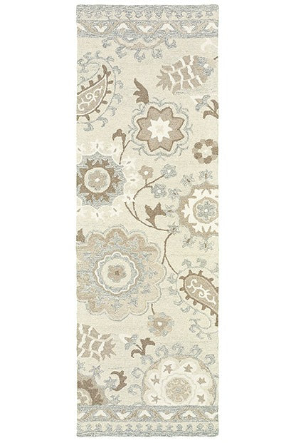 Oriental Weavers Craft 93005 Ivory, Grey