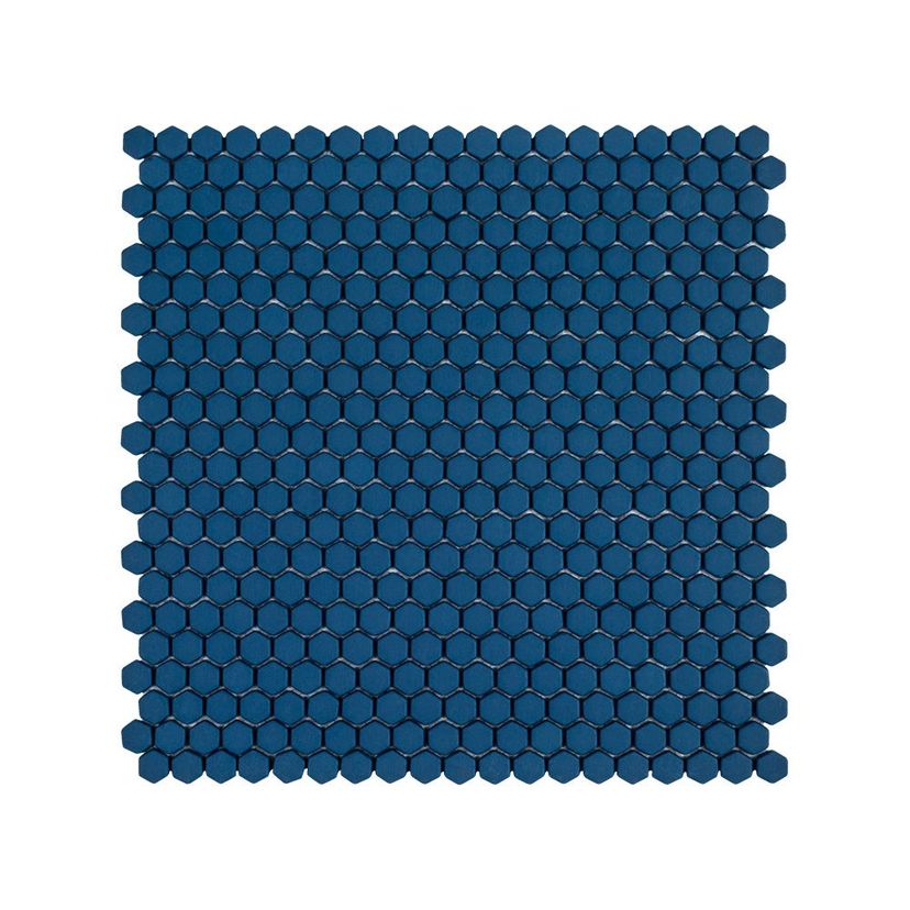Jeffrey Court The Press Hexagon 12" x 12" Glass Mosaic