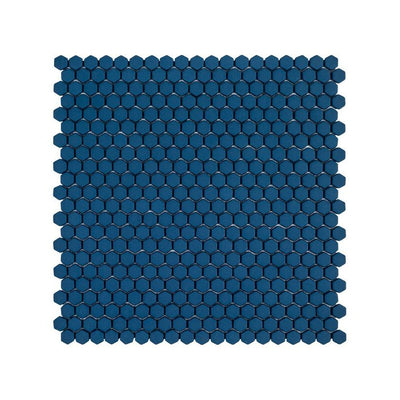 Jeffrey Court The Press Hexagon 12" x 12" Glass Mosaic