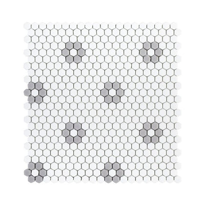 Jeffrey Court The Press Daily 12.63" x 13.25" Glass Mosaic