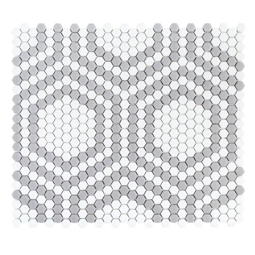 Jeffrey Court The Press Union 13.25" x 15.38" Glass Mosaic
