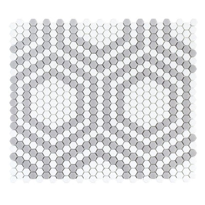 Jeffrey Court The Press Union 13.25" x 15.38" Glass Mosaic