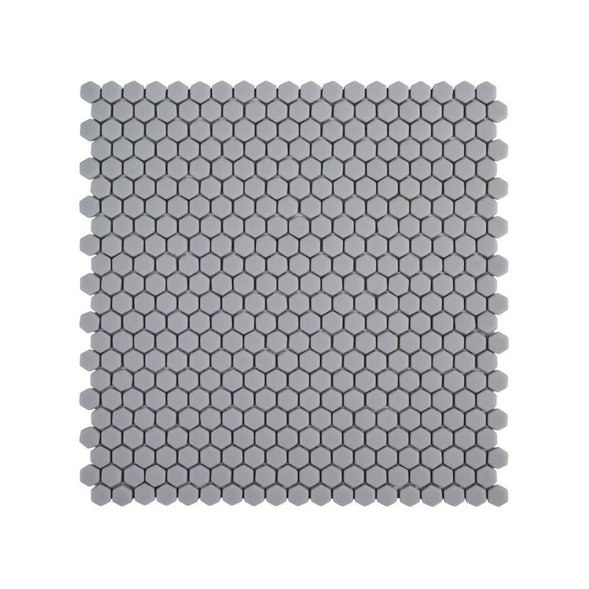 Jeffrey Court The Press Hexagon 12" x 12.25" Glass Mosaic