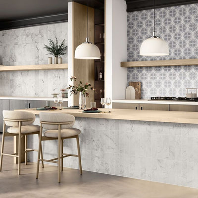 Jeffrey Court Classic Statuario 3" x 12" Marble Tile