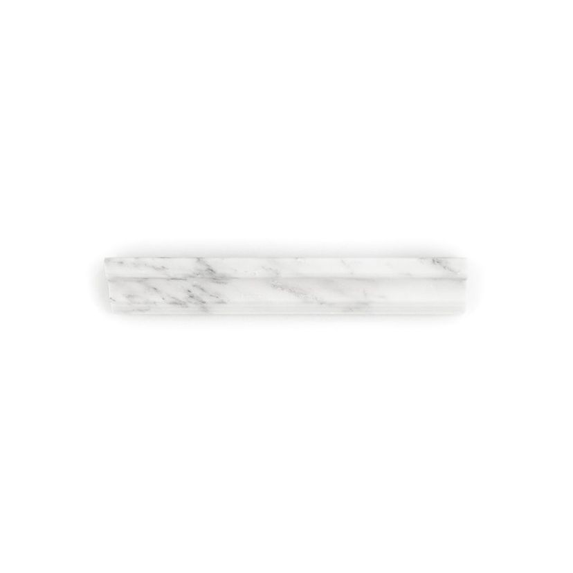 Jeffrey Court Classic Statuario 1.88" x 12" Marble Trim