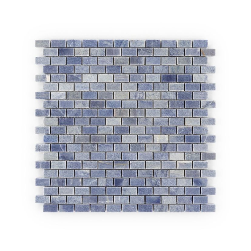 Jeffrey Court Park Place Brick 12" x 12" Marble Mosaic