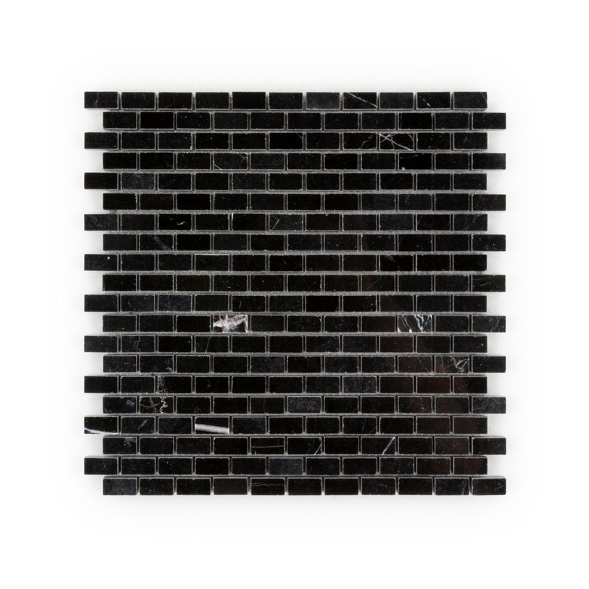 Jeffrey Court Park Place Brick 12" x 12" Marble Mosaic