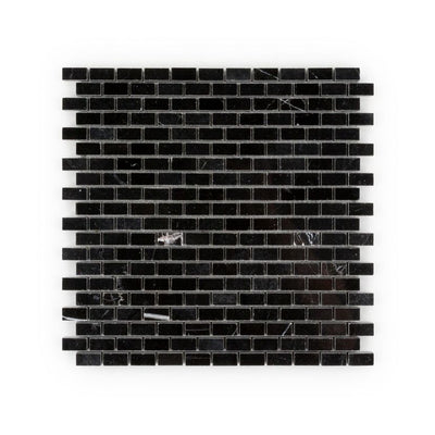 Jeffrey Court Park Place Brick 12" x 12" Marble Mosaic