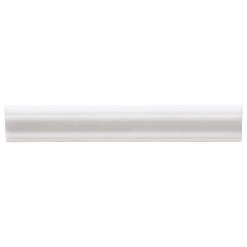 Jeffrey Court Stream Stone 1.88" x 12" Marble Trim