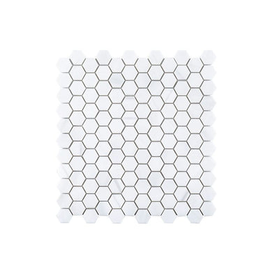 Jeffrey Court Rotunda 1" Hexagon 10.5" x 11" Marble Mosaic