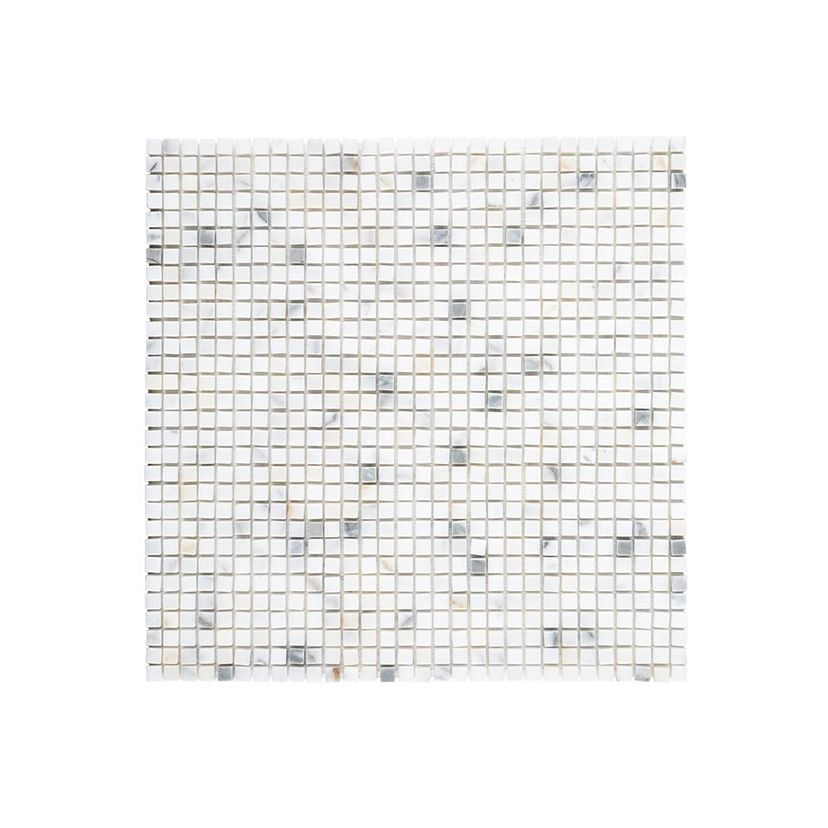 Jeffrey Court Rotunda 12.63" x 12.63" Marble Mosaic