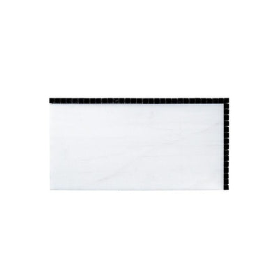 Jeffrey Court Rotunda 6.38" x 12.38" Marble Mosaic