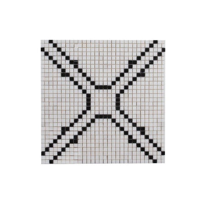 Jeffrey Court Rotunda Richmond 12.63" x 12.63" Marble Mosaic