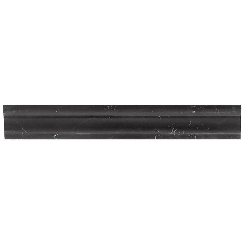 Jeffrey Court Stream Stone 1.88" x 12" Marble Trim