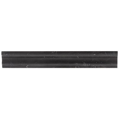 Jeffrey Court Stream Stone 1.88" x 12" Marble Trim