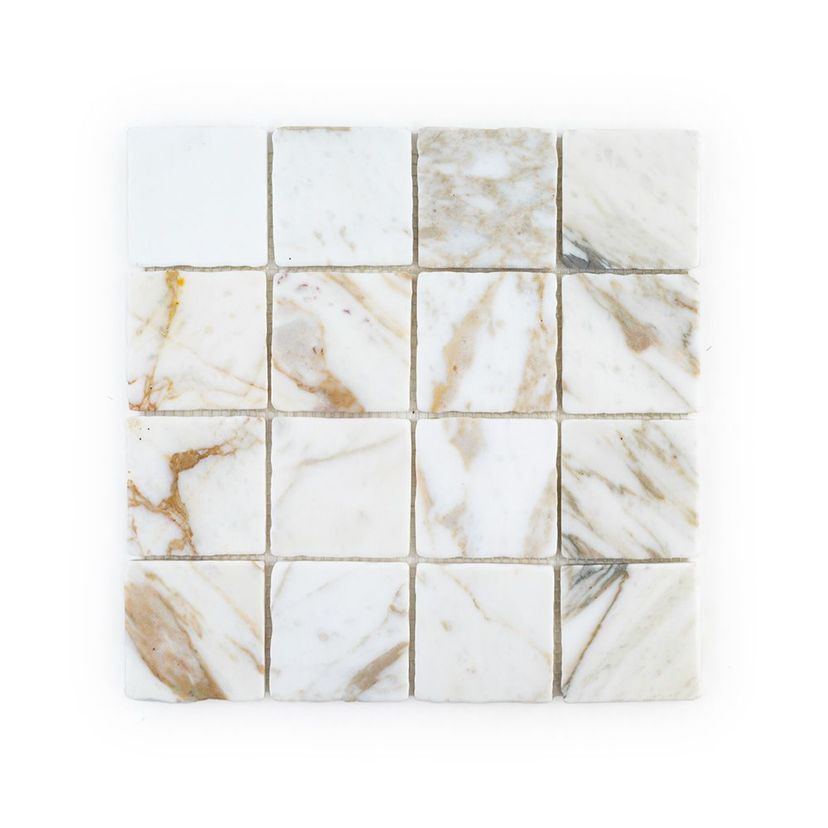 Jeffrey Court European Countryside 12.25" x 12.25" Marble Mosaic