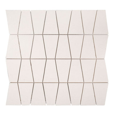 Jeffrey Court Align Trax 12.13" x 12.63" Limestone Mosaic