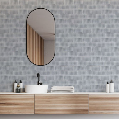 Jeffrey Court Ashland & Halsted 3" x 6" Basalt Tile