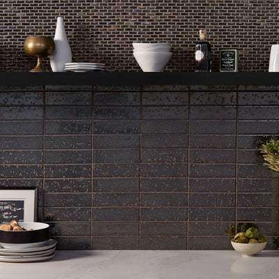 Jeffrey Court Ashland & Halsted 10.88" x 12.25" Recycled Glass Mosaic