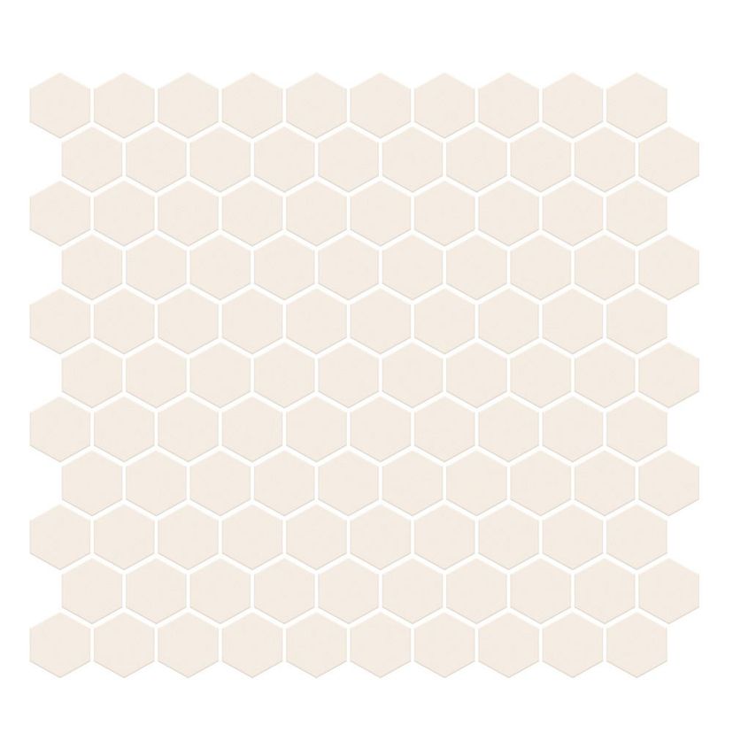 Jeffrey Court Vintage Studio 1" Hexagon 11" x 11.38" Porcelain Mosaic