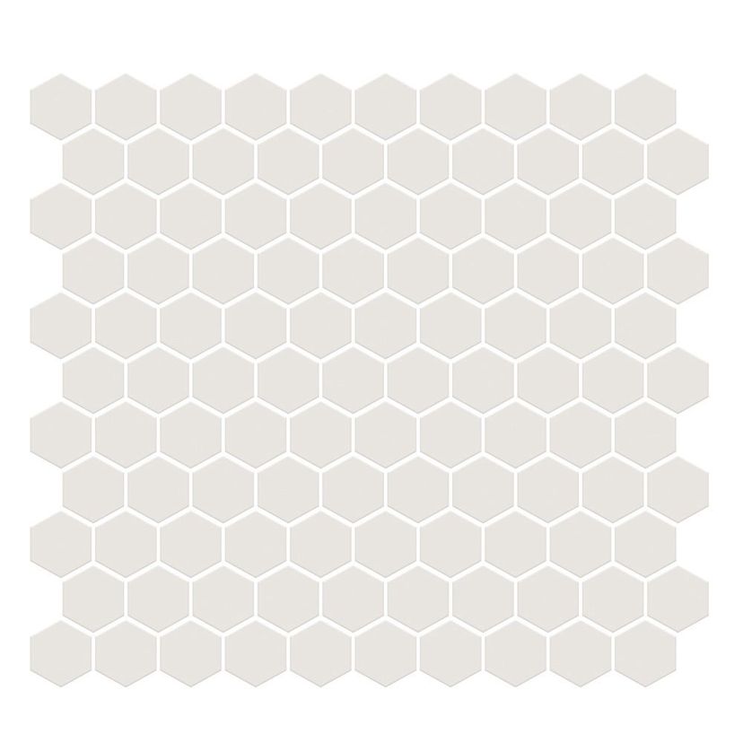 Jeffrey Court Vintage Studio 1" Hexagon 11" x 11.38" Porcelain Mosaic
